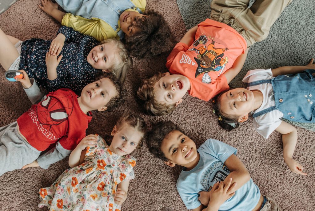 Toddlers happy and playing at Honey & Clay nursery, Naccache Lebanon